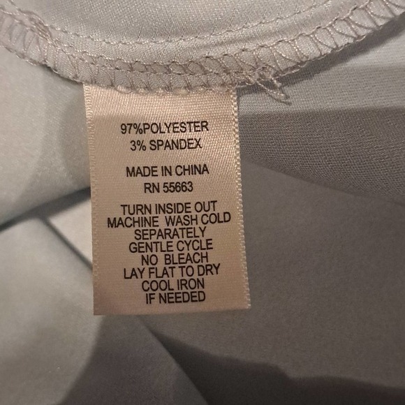 Rachel Zoe light blue slip skirt size Large - Picture 4 of 4